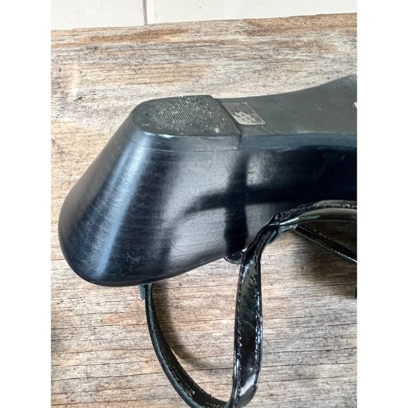 TORY BURCH Reva Logo Flower Blossom Logo Thong Wedge Sandals Breely 8 - Picture 9 of 10